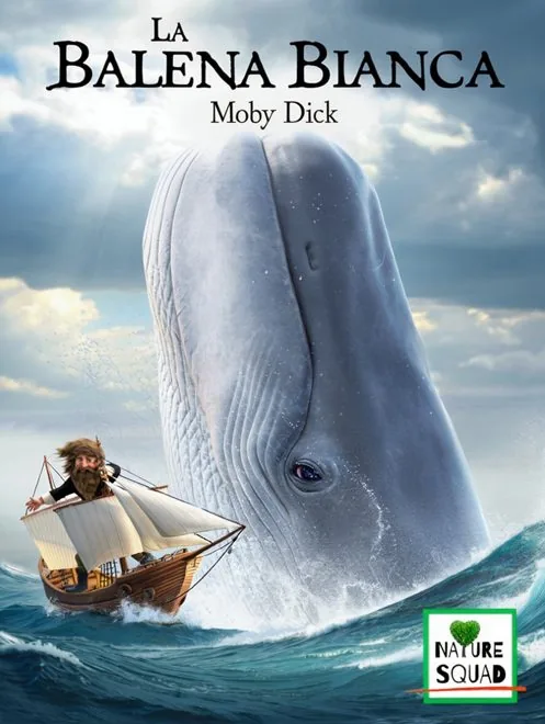 Copertina: La balena bianca, da Moby Dick