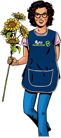 Ritratto illustrato di Luisa