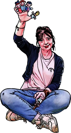 Ritratto illustrato di MaryFromManchester